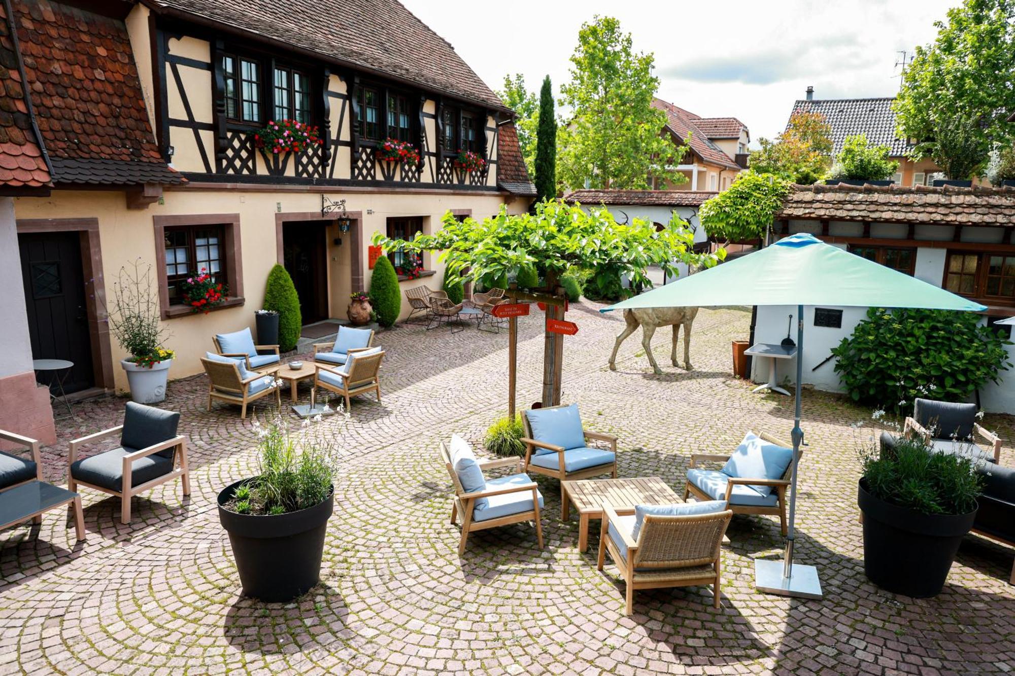 Hotel - Restaurant Le Cerf & Spa Marlenheim Exterior photo